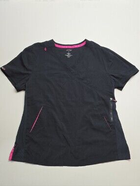 KOI Lite Philosophy Women’s 3-Pocket Mock-Wrap Scrub Top